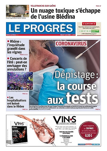 le progrès du mardi 07 avril 2020