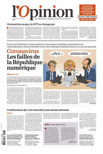 L’Opinion - 8 Avril 2020