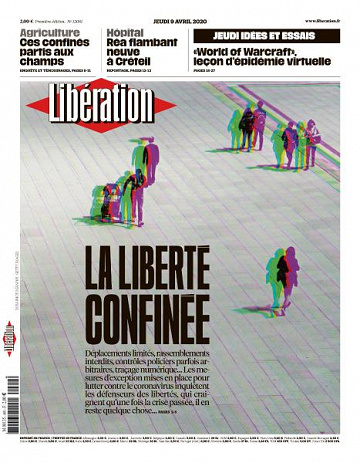 Liberation - Jeudi 9 Avril 2020