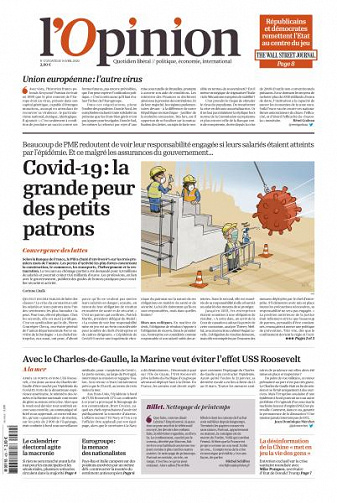 L’Opinion - 9 Avril 2020