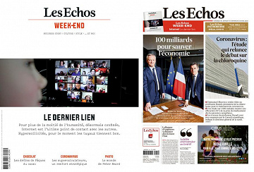 Pack Les Echos + Les Echos Week-end - Vendredi 10 Avril 2020