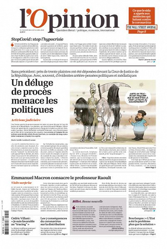 L’Opinion - 10-11 Avril 2020