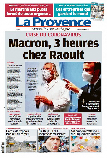 La Provence Marseille - Vendredi 10 Avril 2020
