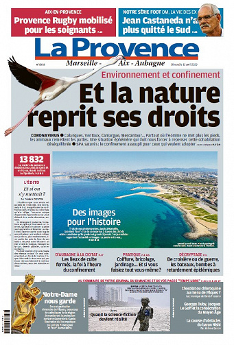La Provence Marseille - Dimanche 12 Avril 2020