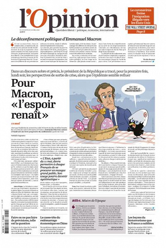 L’Opinion - 14 Avril 2020