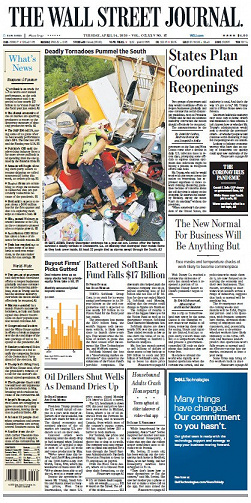 The Wall Street Journal - Tuesday, April 14, 2020