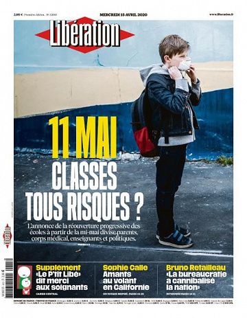 Liberation du Mercredi 15 Avril 2020