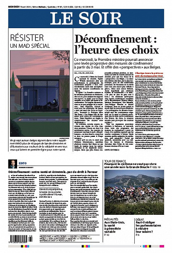 Le Soir - Mercredi 15 Avril 2020