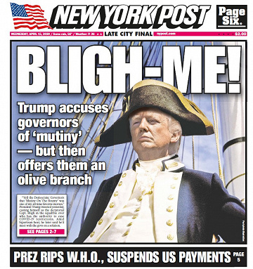 New York Post - Wednesday, April 15, 2020