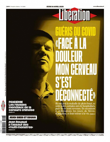 Liberation du Jeudi 16 Avril 2020