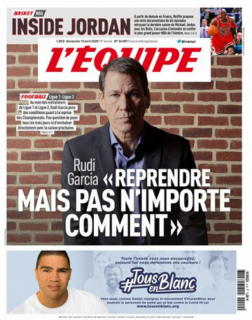 L’equipe du Dimanche 19 Avril 2020