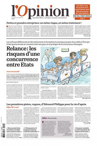 L’Opinion - 20 Avril 2020
