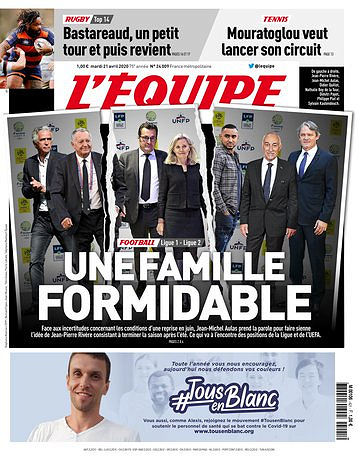 L’equipe du Mardi 21 Avril 2020