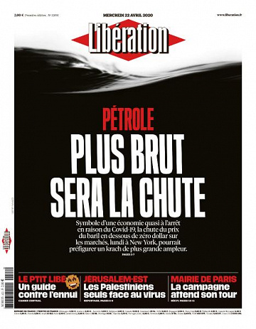 Liberation du Mercredi 22 Avril 2020