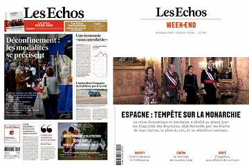 Pack Les Echos + Les Echos Week-end - Vendredi 24 Avril 2020
