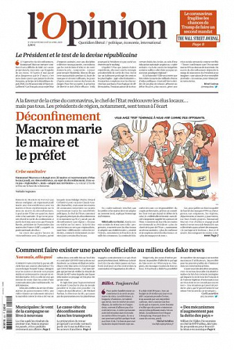 L’Opinion - 24-25 Avril 2020