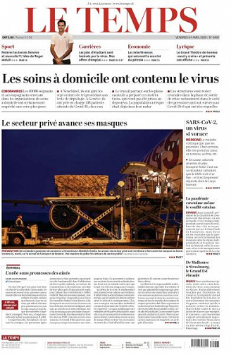 Le Temps - 24 Avril 2020
