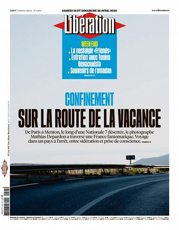 Libération du Samedi 25 et Dimanche 26 Avril 2020
