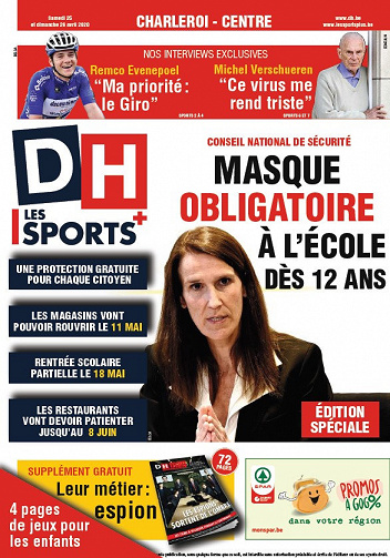 DH - Samedi 25 Avril 2020
