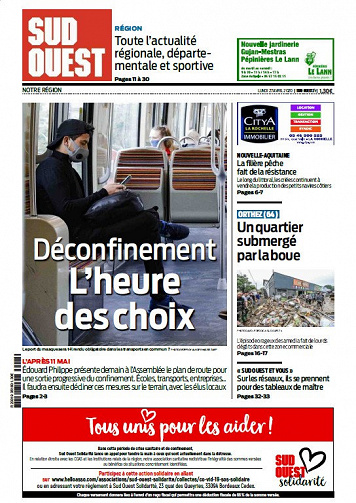 Sud Ouest Sud-Gironde - Lundi 27 Avril 2020