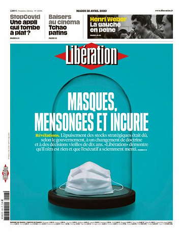 Liberation du Mardi 28 Avril 2020