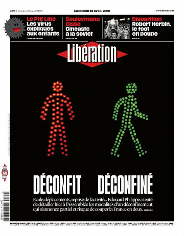 Liberation du Mercredi 29 Avril 2020