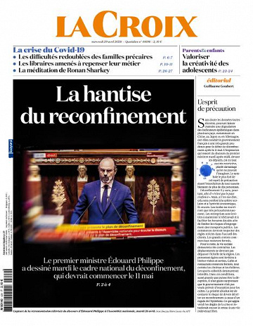 La Croix - 29 Avril 2020