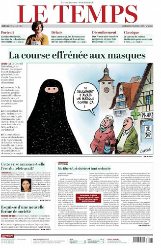 Le Temps - 29 Avril 2020