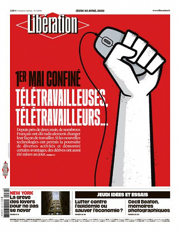 Liberation du Jeudi 30 Avril 2020