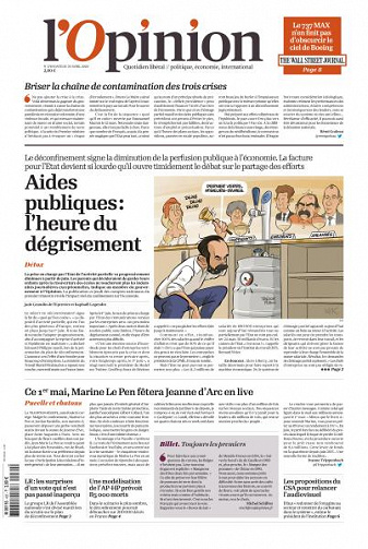 L’Opinion - 30 Avril 2020