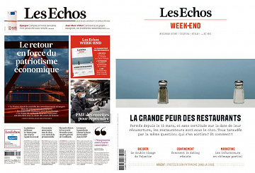 Pack Les Echos + Les Echos Week-end - Jeudi 30 Avril 2020