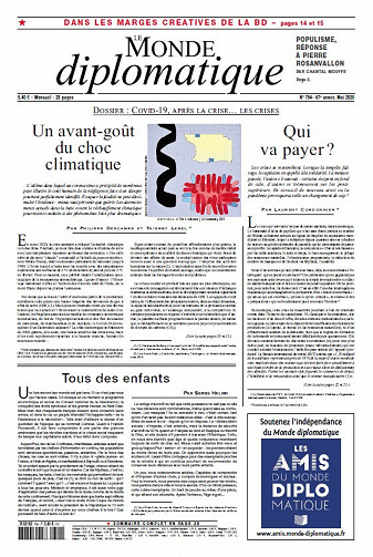 Le Monde diplomatique N°795 - Mai 2020[