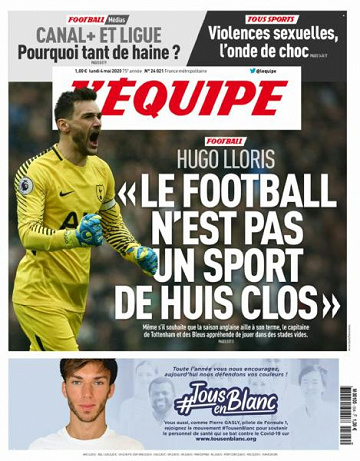 L’equipe du du Lundi 4 Mai 2020