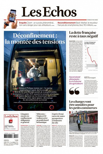 Les Echos du Mardi 5 Mai 2020