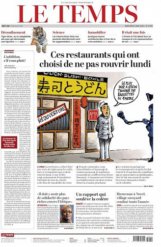 Le Temps - 6 Mai 2020