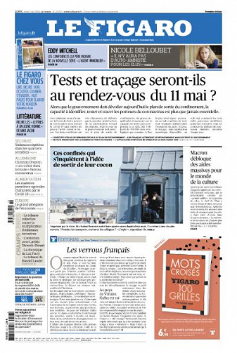 Le Figaro du Jeudi 7 Mai 2020