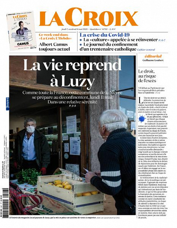 La Croix - 7-8 Mai 2020