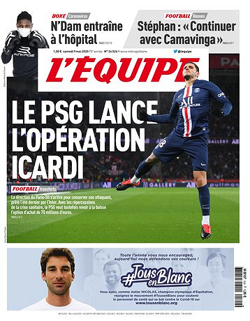 L’equipe du Samedi 9 Mai 2020