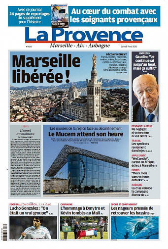 La Provence Marseille - Samedi 9 Mai 2020
