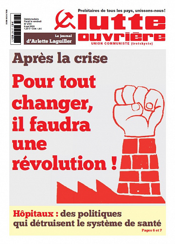 Lutte Ouvrière N°2701 - 8-14 Mai 2020