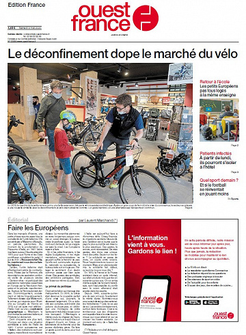 Ouest France - Samedi 9 Mai 2020