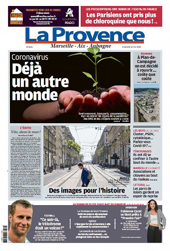 La Provence Marseille - Dimanche 10 Mai 2020