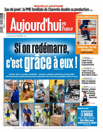 Aujourd’hui en France - 11 Mai 2020