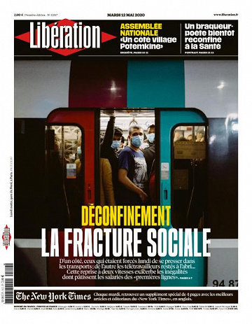 Liberation du Mardi 12 Mai 2020