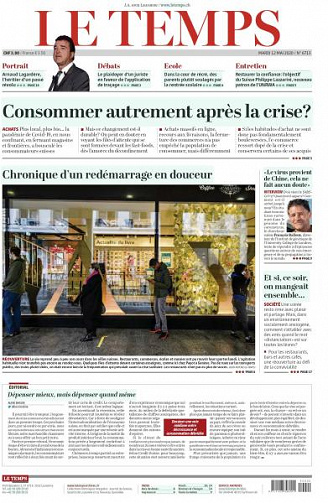 Le Temps - 12 Mai 2020