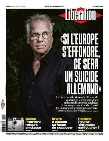 Liberation du Mercredi 13 Mai 2020
