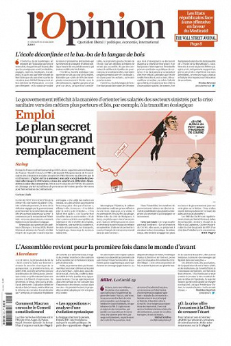L’Opinion - 13 Mai 2020