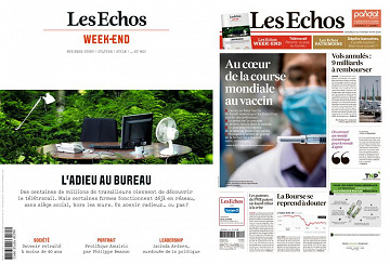 Pack Les Echos + Les Echos Week-end - Vendredi 15 Mai 2020
