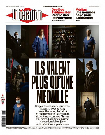 Liberation du Vendredi 15 Mai 2020