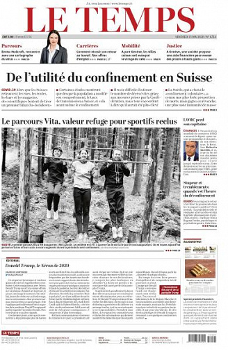 Le Temps - 15 Mai 2020